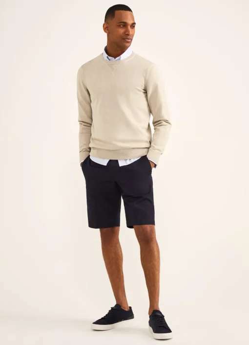 Bermuda En Lin Et En Coton