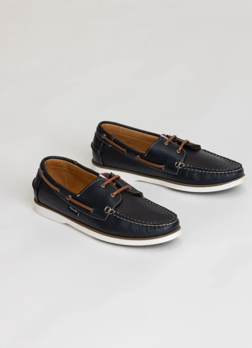 Chaussures Bateau En Cuir