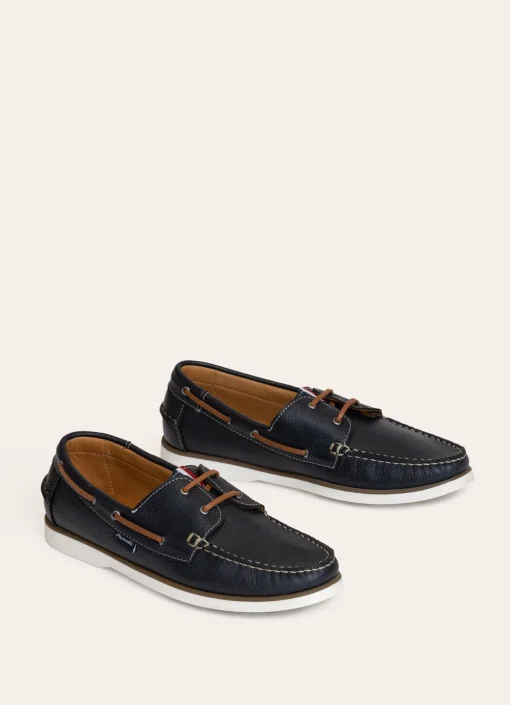 Chaussures Bateau En Cuir