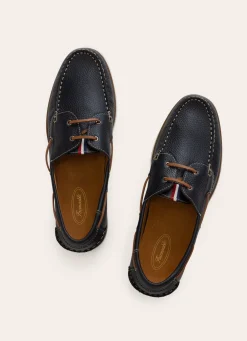 Chaussures Bateau En Cuir