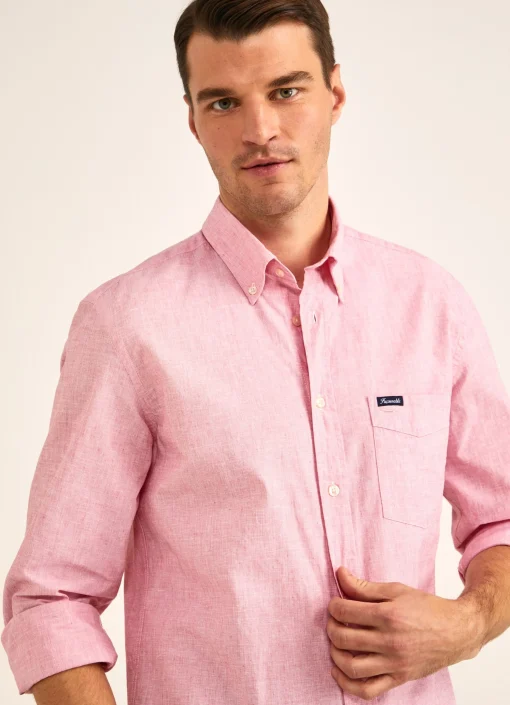 Chemise En Coton Et Lin