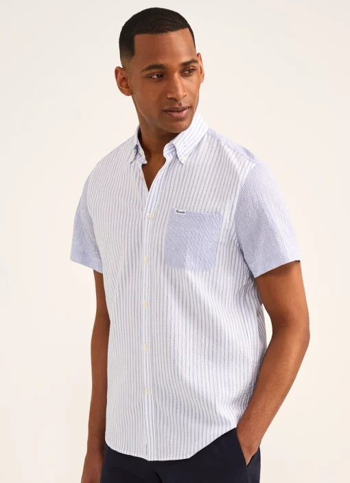 Chemise En Seersucker De Coton