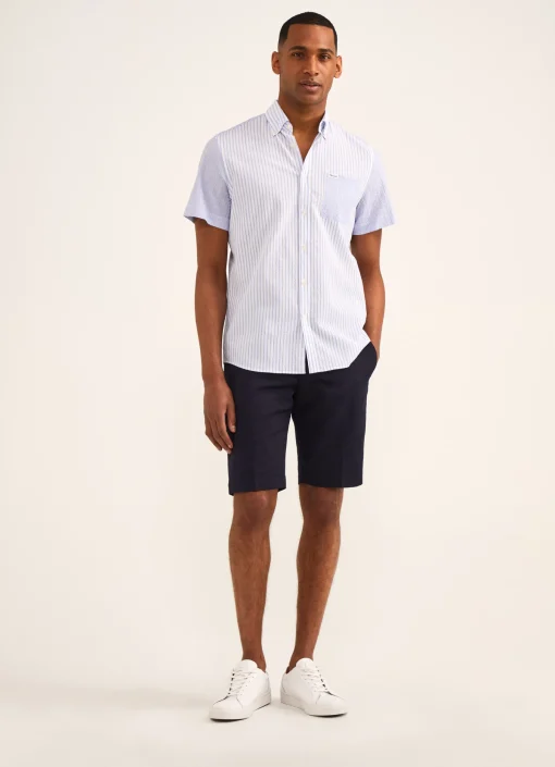 Chemise En Seersucker De Coton