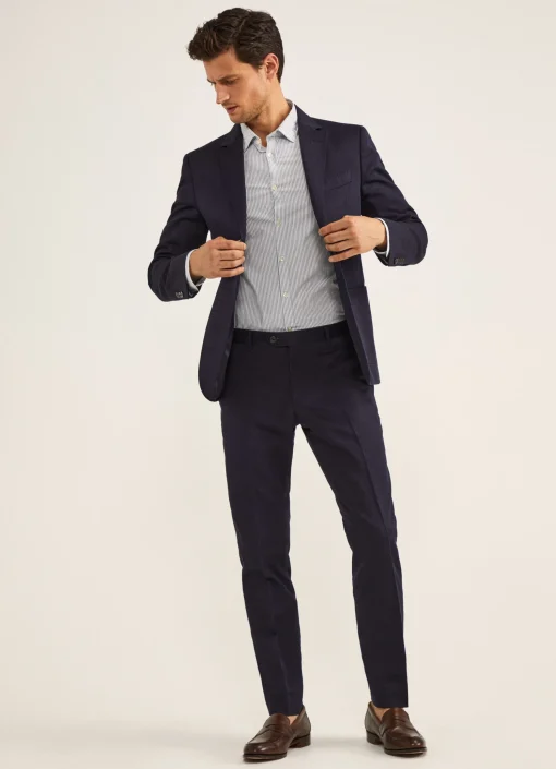 Pantalon En Lin Et En Coton