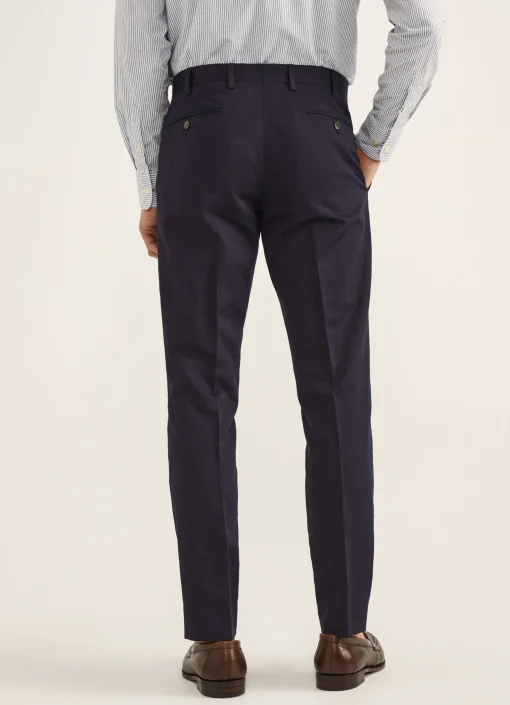Pantalon En Lin Et En Coton