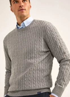 Pull Col Rond En Coton