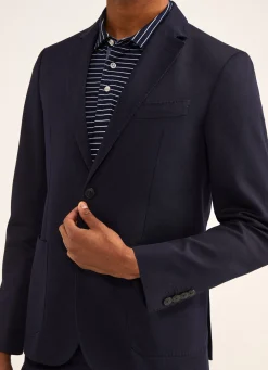 Blazer En Lin Et En Coton