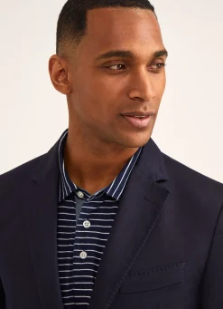 Blazer En Lin Et En Coton