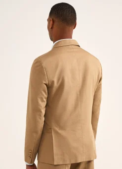 Blazer En Lin Et En Coton