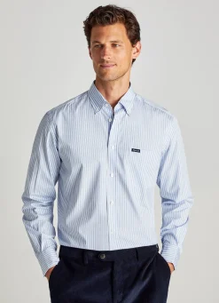 Chemise A Rayures Bengale En Popeline