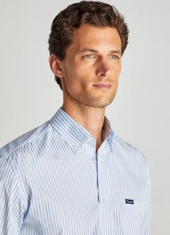 Chemise A Rayures Bengale En Popeline