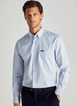 Chemise A Rayures Bengale En Popeline